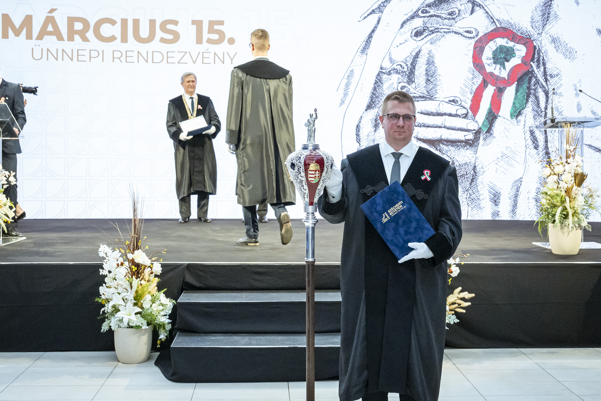 Doctoral gallery: The ceremony was completed by the conferral of doctoral degrees (Photo: András Adorján, Gergely Nagy / Széchenyi István University)